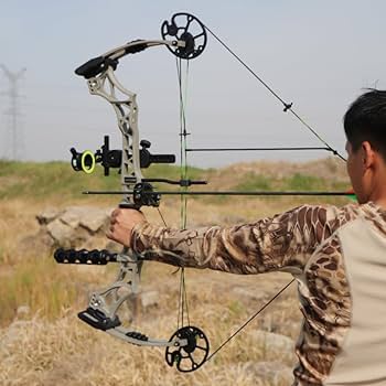 Amazon.co.jp: SHARROW 30～70lbs コンパウンドボウ 32インチ